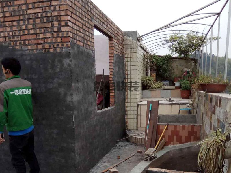 鄂州鄂城区漏水维修及花园改造