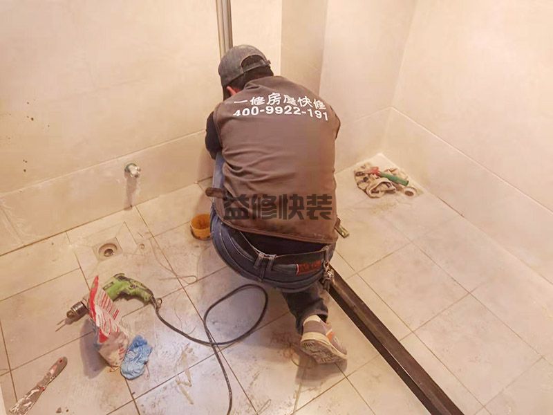 天津东丽区浴室隔断安装,厨房改造