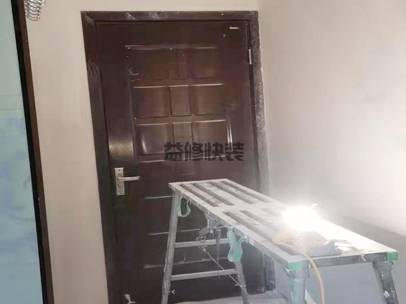 潍坊昌乐县墙面刷新烤灯,客厅改造,水管安装