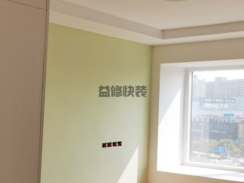 广安邻水县客厅墙面造型刷漆,水管安装