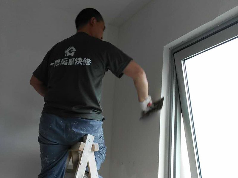 惠州老房子外墙翻新，真石漆翻新步骤