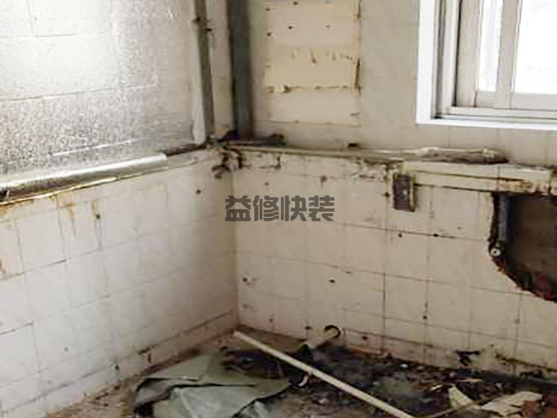 石家庄正定县厨房拆除,厨房改造,墙面粉刷(图2)