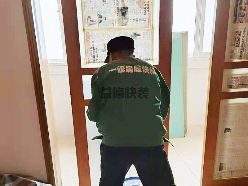 重庆沙坪坝区旧门翻新,二手房改造,厨房翻新(图3)
