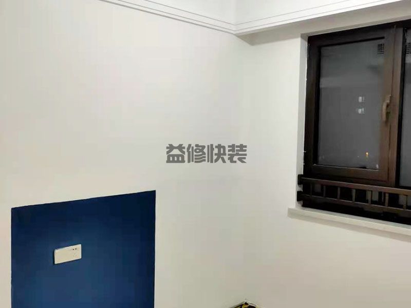 长沙开福区客厅墙面局部改色,水电改造(图2)