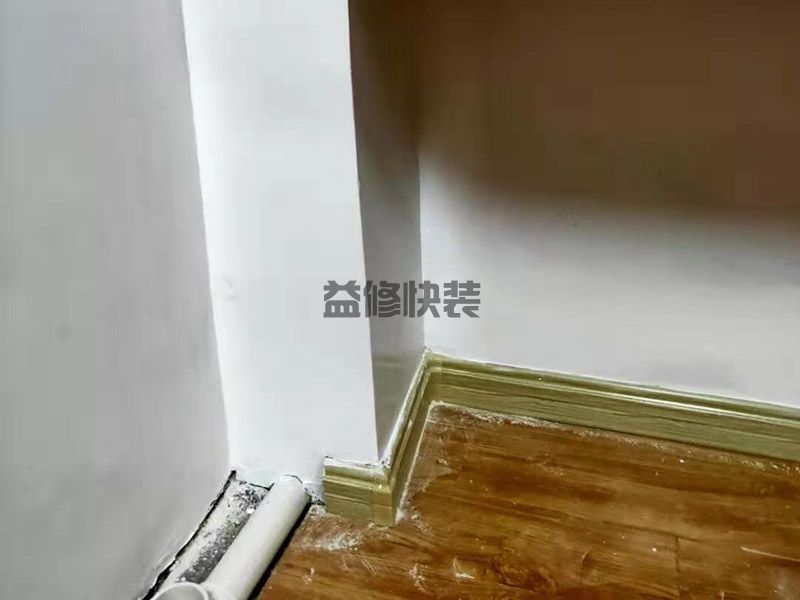 洛阳新安县墙内主水管更换,客厅改造(图1)