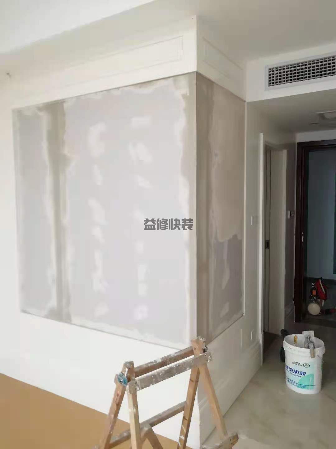天津南开区办公室玻璃封石膏板,墙面粉刷,旧房翻新(图3)