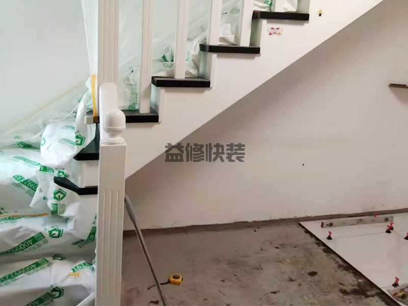 天津和平区楼梯保护地砖铺贴,局部翻新,家具安装(图1)