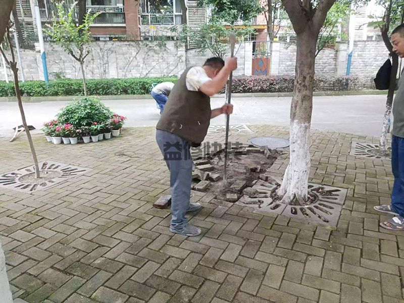 海口秀英区学校地面凹凸不平处理,地砖修补,局部翻新